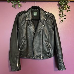 Wild fable leather jacket